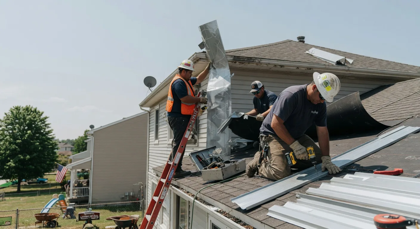 Metal Roof Repair in Riegelsville, PA